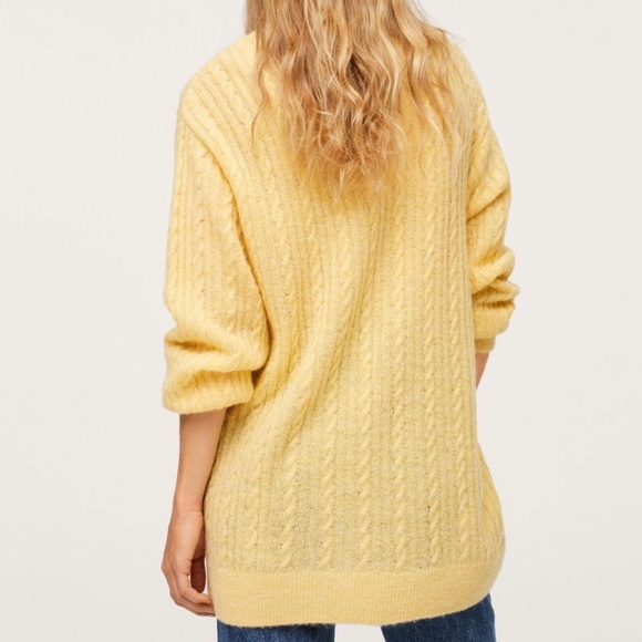 Wool Oversize Knit Sweater | Mango - Picture 2 of 4